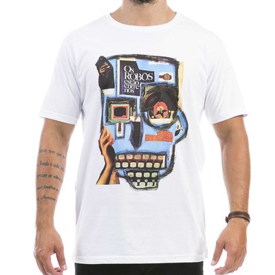Camiseta ECO Tshirt Estampada Robô