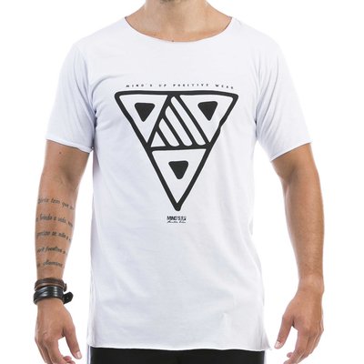 Camiseta ECO LongLine Over Size Triângulo Maia
