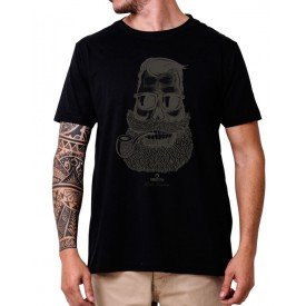 31211 camiseta eco tshirt estampada cara barbudo hipster p