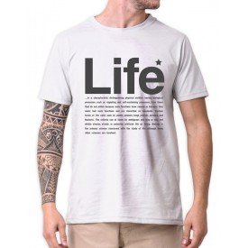 31233 camiseta eco tshirt estampada life b