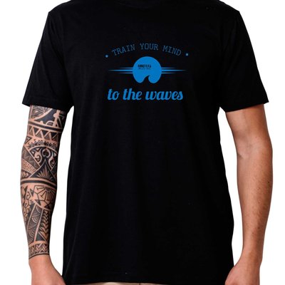 Camiseta T-shirt Estampada to the waves Preto