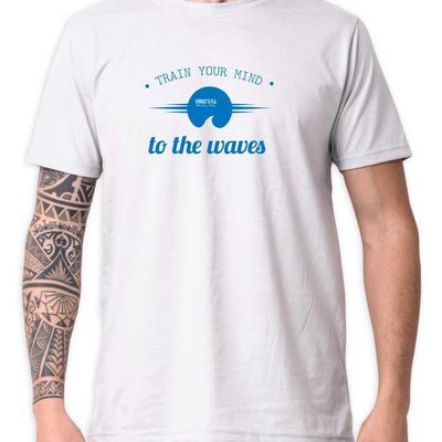 Camiseta T-shirt Estampada to the waves Branco