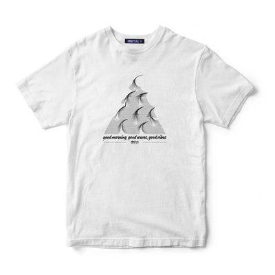 Camiseta Tshirt Estampada Triangulo Branco