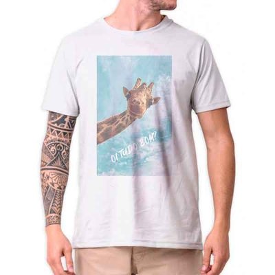 Camiseta T-shirt Girafa