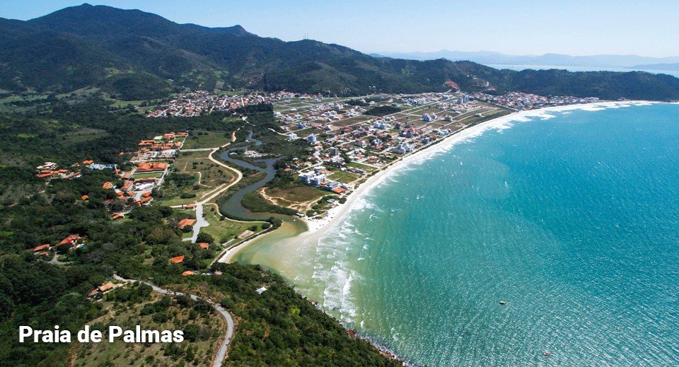 Praia de Palmas Governador Celso Ramos