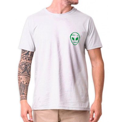 Camiseta Tshirt Estampada Alien Verde