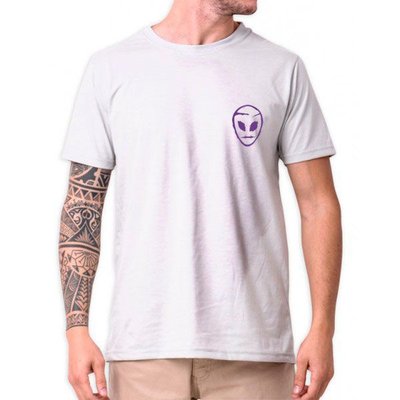 Camiseta Tshirt Estampada Alien Roxo