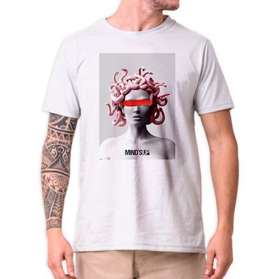 Camiseta Tshirt Estampada Medusa