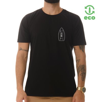 Camiseta ECO Pranchinha Preto