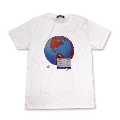 Camiseta Save The Word Branco