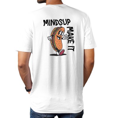Camiseta Back Side - Mindsup Make-it