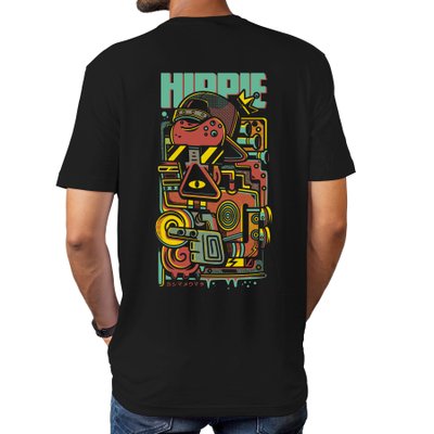 Camiseta Back Side - Hippie Boys