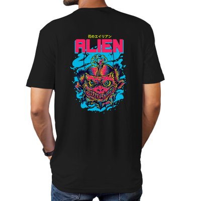 Camiseta Back Side - Alien