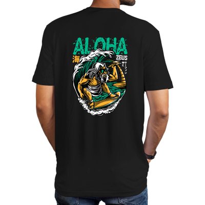 Camiseta Back Side - Aloha Zeus